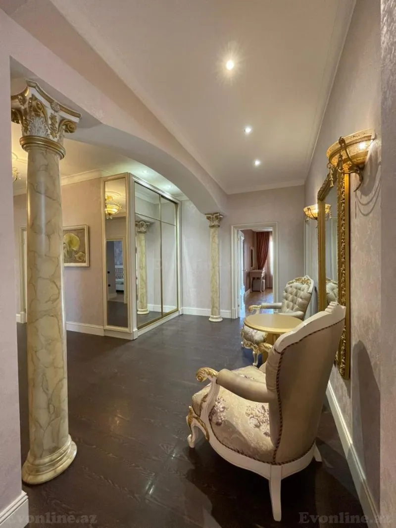 Kirayə verilir 4 otaqlı Mənzil Yeni tikili 186 m² Sahil m. - şəkil 19