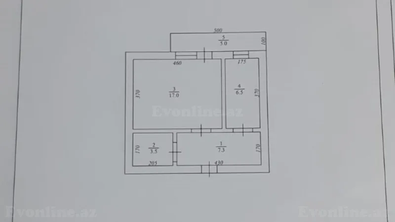 Satılır 2 otaqlı Mənzil Köhnə tikili 36 m² Sabunçu r. - şəkil 9