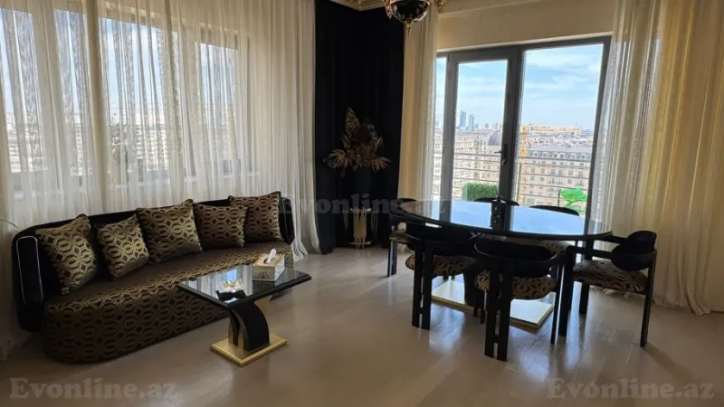 Satılır 3 otaqlı Mənzil Yeni tikili 120 m² Xətai r. - şəkil 2