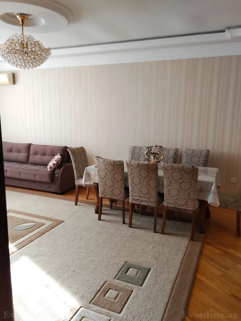 Kirayə verilir 3 otaqlı Mənzil Yeni tikili 85 m² Nizami r. - şəkil 9