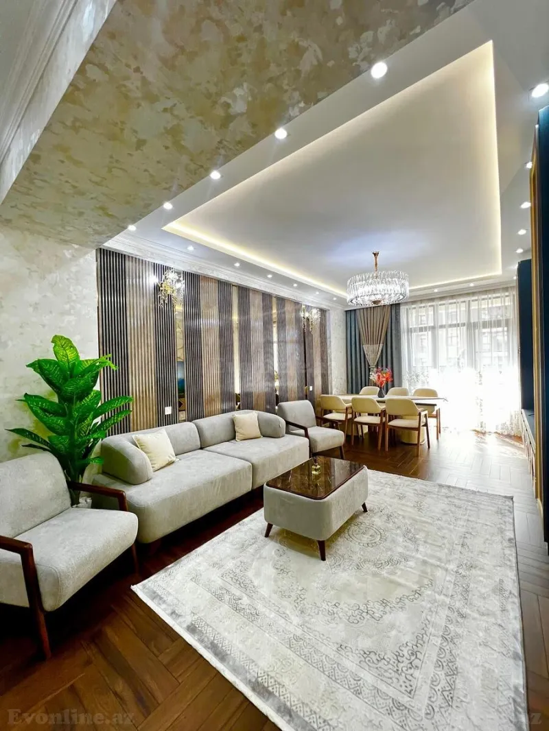 3 otaqlı Mənzil 128 m² Qara Qarayev m. Satılır