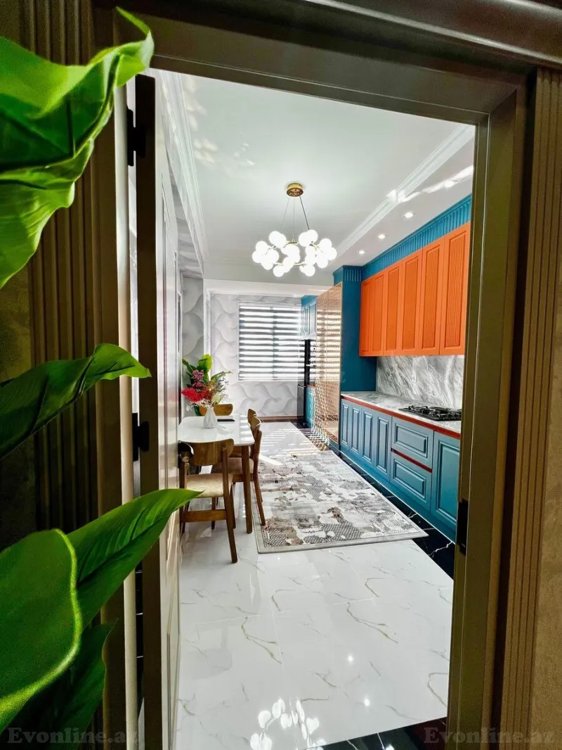 Satılır 3 otaqlı Mənzil Yeni tikili 128 m² Qara Qarayev m. - şəkil 11