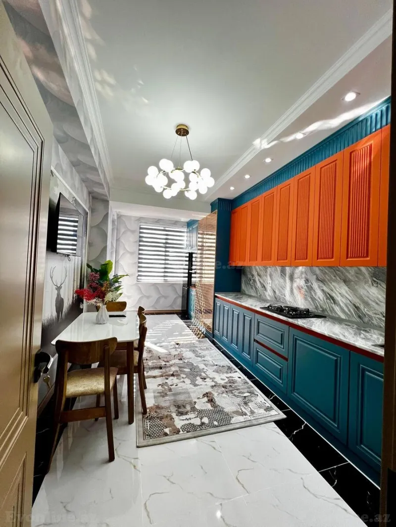 Satılır 3 otaqlı Mənzil Yeni tikili 128 m² Qara Qarayev m. - şəkil 12