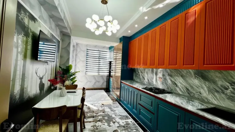 Satılır 3 otaqlı Mənzil Yeni tikili 128 m² Qara Qarayev m. - şəkil 13