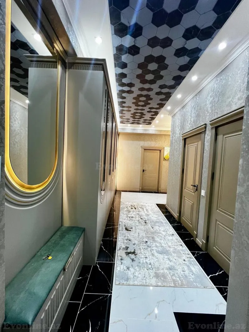 Satılır 3 otaqlı Mənzil Yeni tikili 128 m² Qara Qarayev m. - şəkil 15