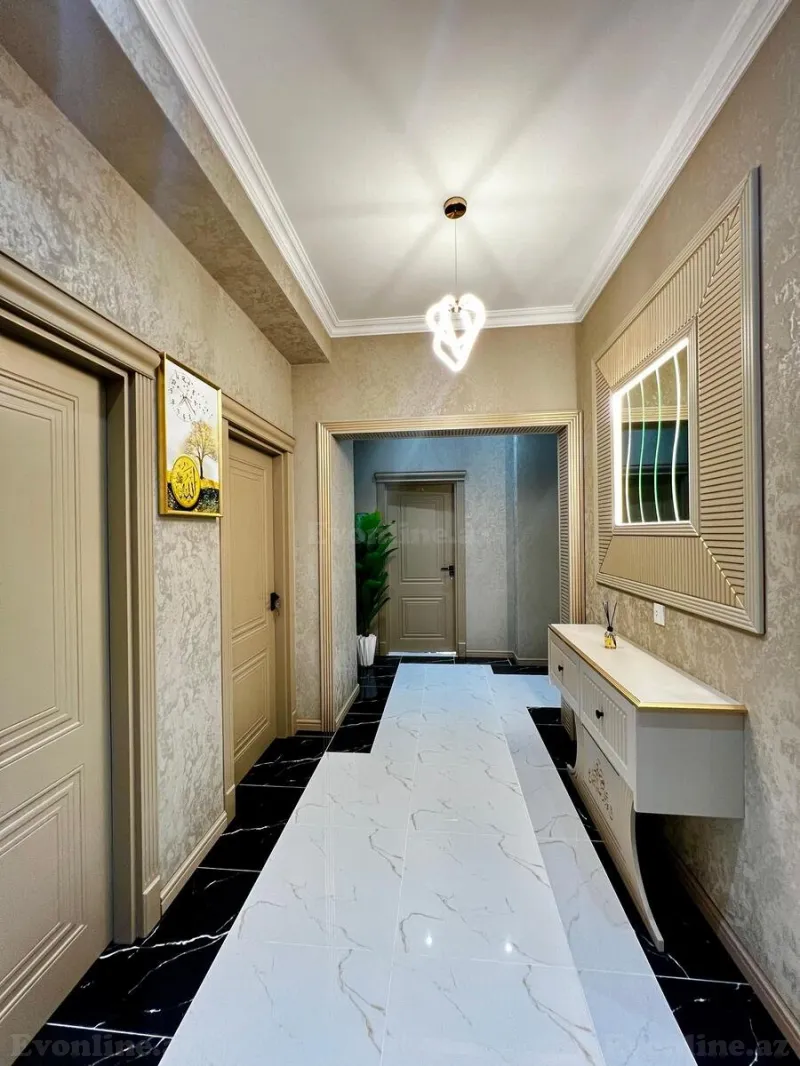 Satılır 3 otaqlı Mənzil Yeni tikili 128 m² Qara Qarayev m. - şəkil 17