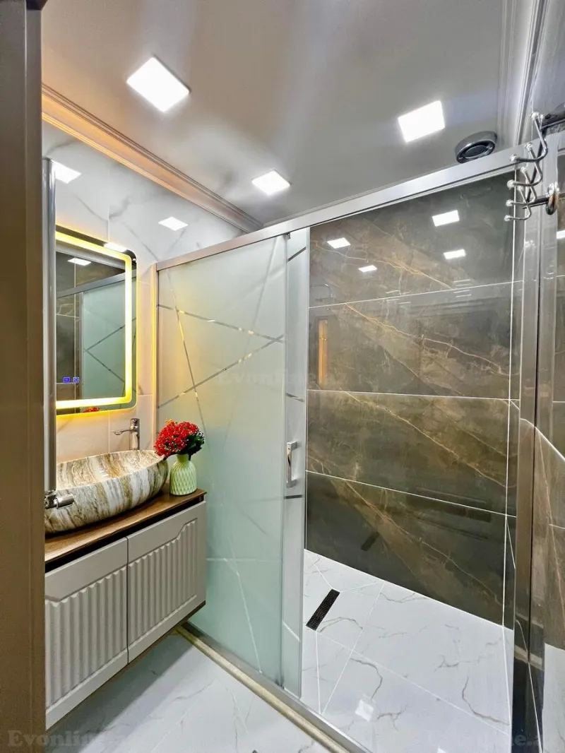 Satılır 3 otaqlı Mənzil Yeni tikili 128 m² Qara Qarayev m. - şəkil 19