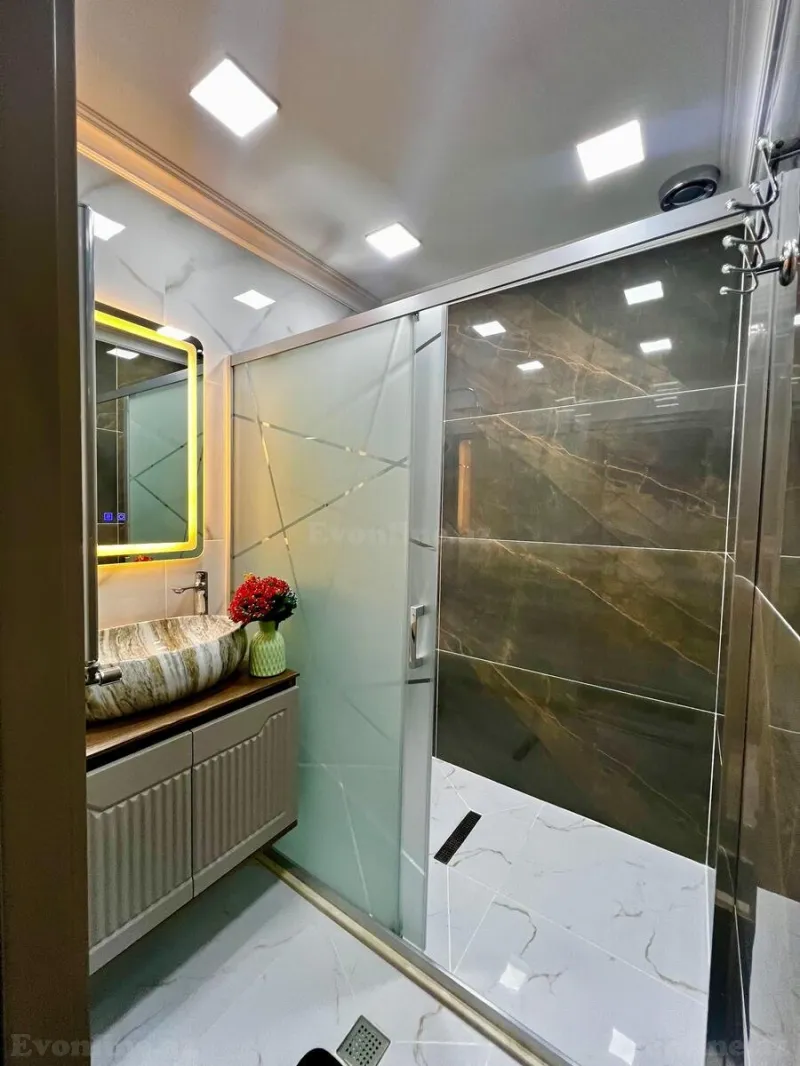 Satılır 3 otaqlı Mənzil Yeni tikili 128 m² Qara Qarayev m. - şəkil 21