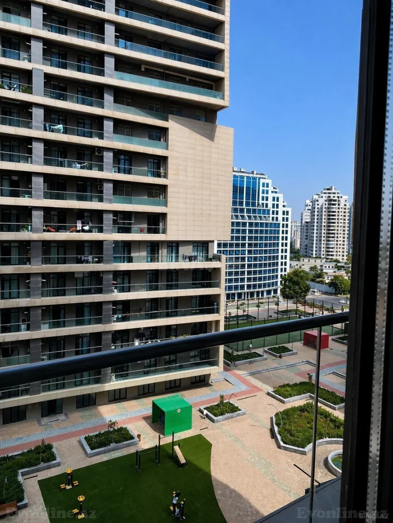 Kirayə verilir 3 otaqlı Mənzil Yeni tikili 150 m² 8 Noyabr m. - şəkil 10