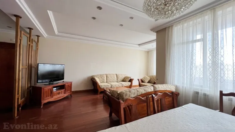 Kirayə verilir 3 otaqlı Mənzil Yeni tikili 120 m² İnşaatçılar m. - şəkil 3