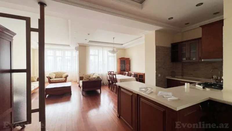 Kirayə verilir 3 otaqlı Mənzil Yeni tikili 120 m² İnşaatçılar m. - şəkil 7