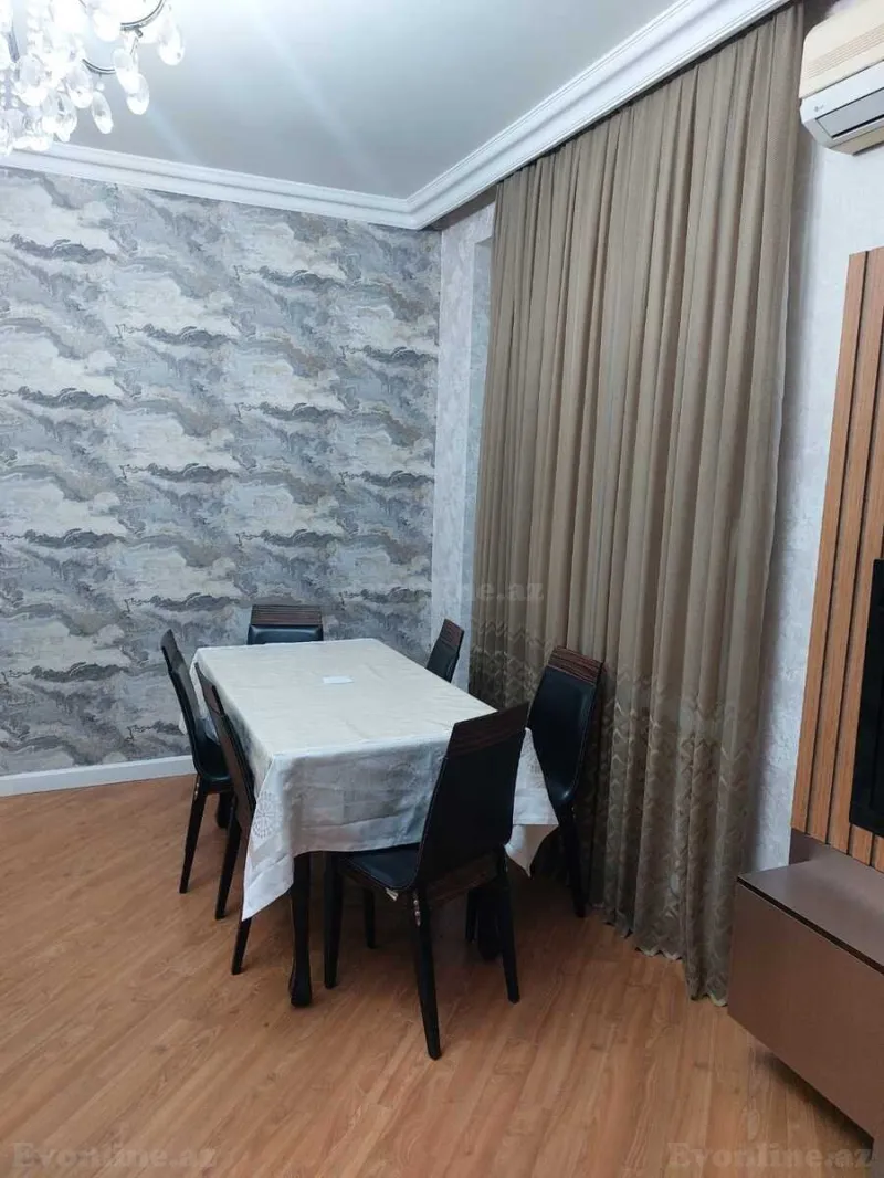 Satılır 4 otaqlı Mənzil Yeni tikili 100 m² Həzi Aslanov m. - şəkil 3