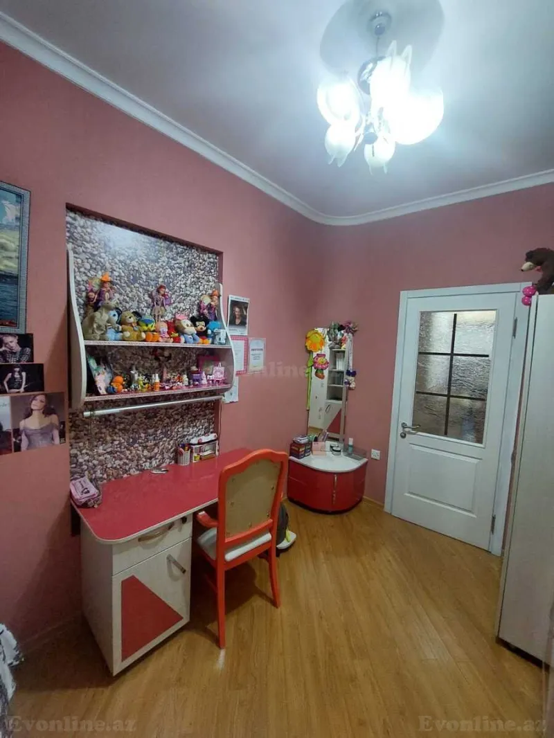 Satılır 4 otaqlı Mənzil Yeni tikili 100 m² Həzi Aslanov m. - şəkil 12