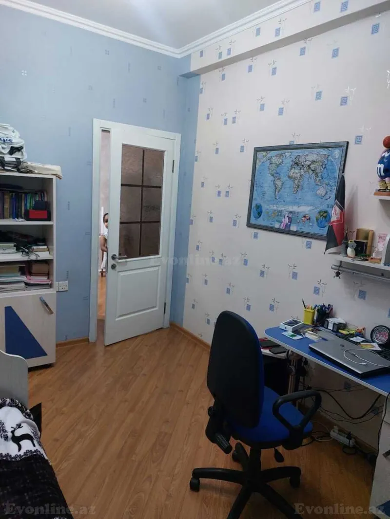 Satılır 4 otaqlı Mənzil Yeni tikili 100 m² Həzi Aslanov m. - şəkil 15