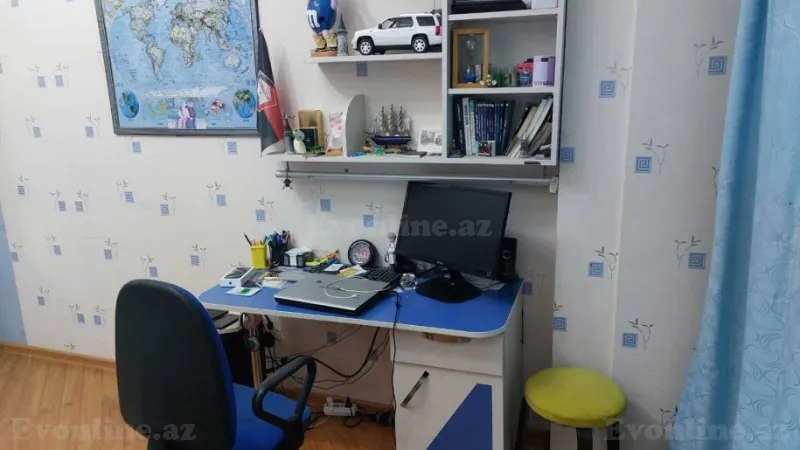 Satılır 4 otaqlı Mənzil Yeni tikili 100 m² Həzi Aslanov m. - şəkil 17