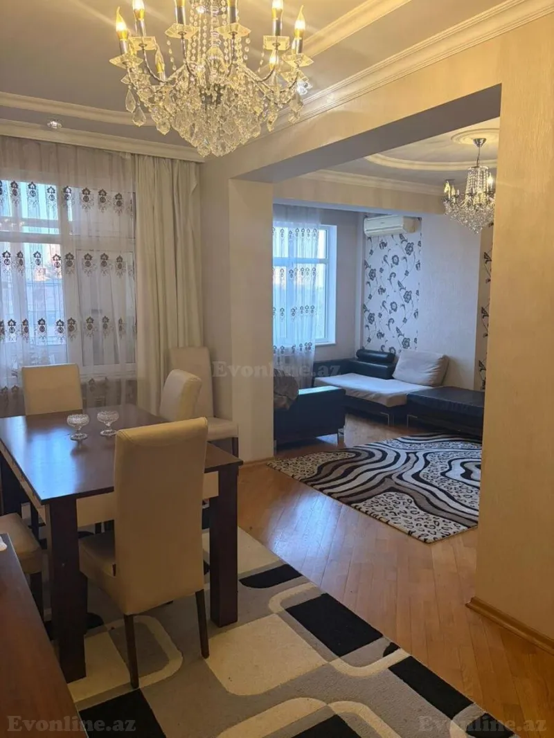 Kirayə verilir 2 otaqlı Mənzil Yeni tikili 90 m² Memar Əcəmi m. - şəkil 3