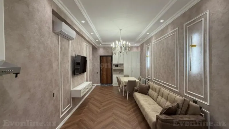 Kirayə verilir 2 otaqlı Mənzil Yeni tikili 57 m² Nizami m. - şəkil 4