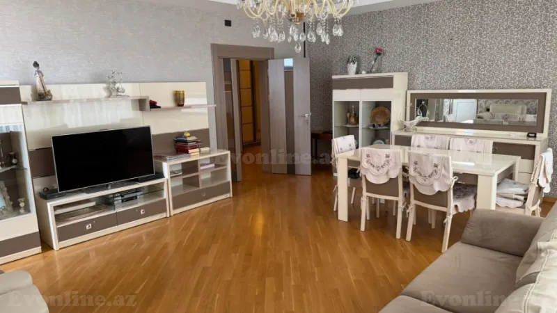 Satılır 3 otaqlı Mənzil Yeni tikili 124 m² Xətai r. - şəkil 2