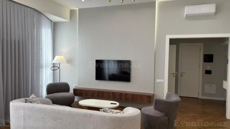 Kirayə verilir 2 otaqlı Mənzil Yeni tikili 80 m² Xətai r. - şəkil 3