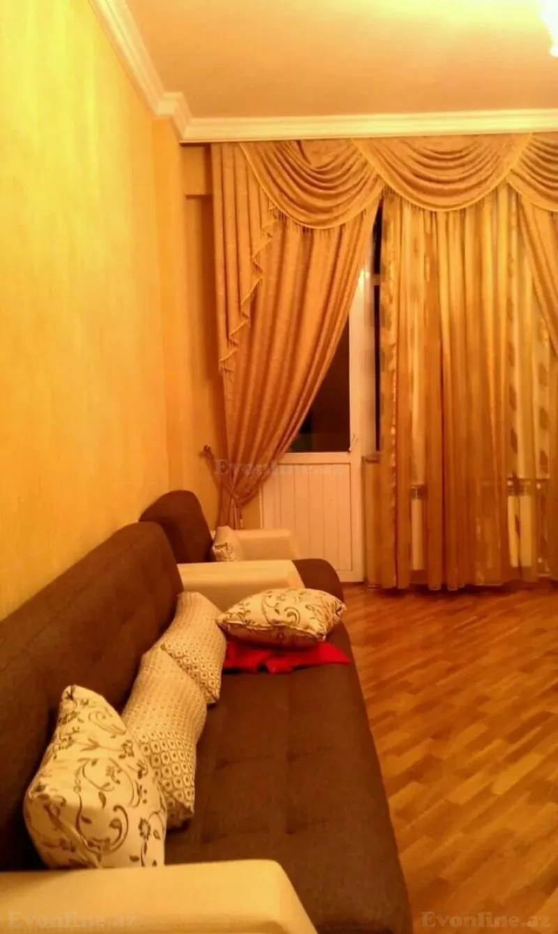 Kirayə verilir 2 otaqlı Mənzil Yeni tikili 90 m² Həzi Aslanov - şəkil 2