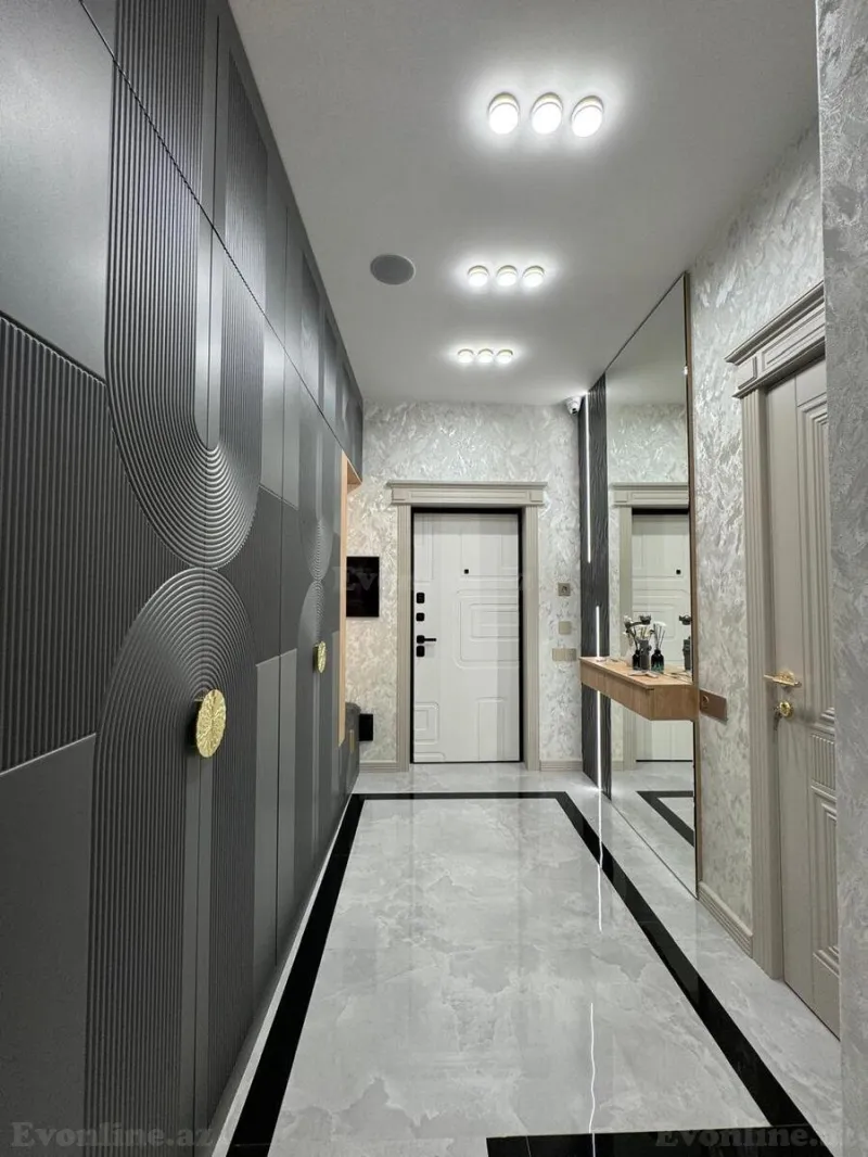 Satılır 3 otaqlı Mənzil Yeni tikili 110 m² Nizami r. - şəkil 3