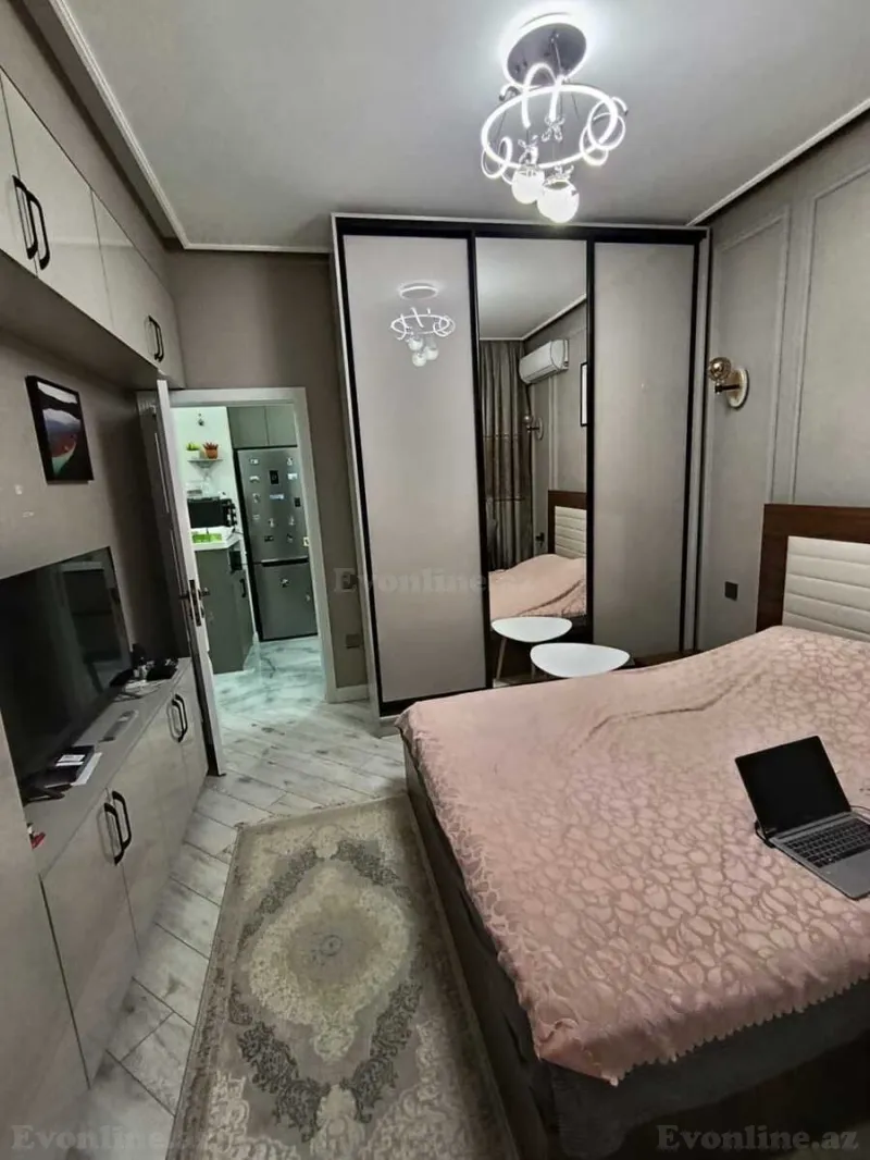 Satılır 2 otaqlı Mənzil Yeni tikili 60 m² Qara Qarayev m. - şəkil 3