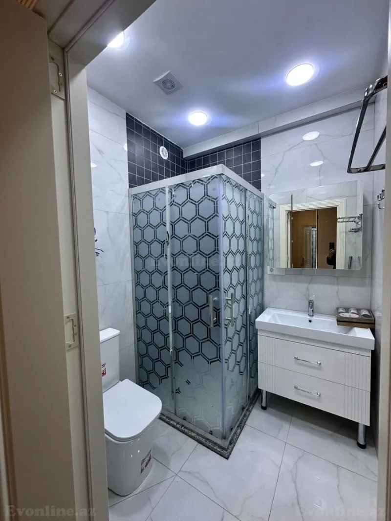 Kirayə verilir 3 otaqlı Mənzil Yeni tikili 80 m² Bayıl - şəkil 16