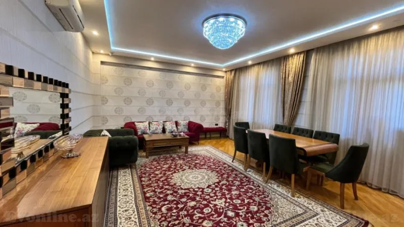 Kirayə verilir 4 otaqlı Mənzil Yeni tikili 200 m² Xətai m. - şəkil 3