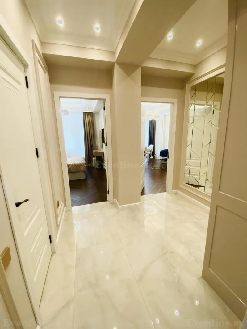 Kirayə verilir 2 otaqlı Mənzil Yeni tikili 70 m² Nərimanov r. - şəkil 3