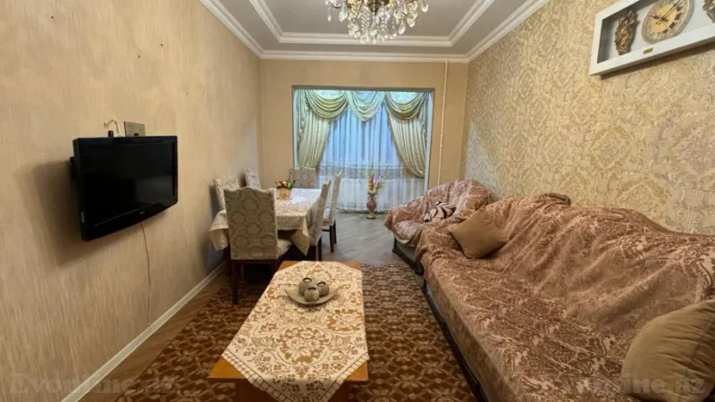 2 otaqlı Mənzil 65 m² Xətai r. Kirayə verilir