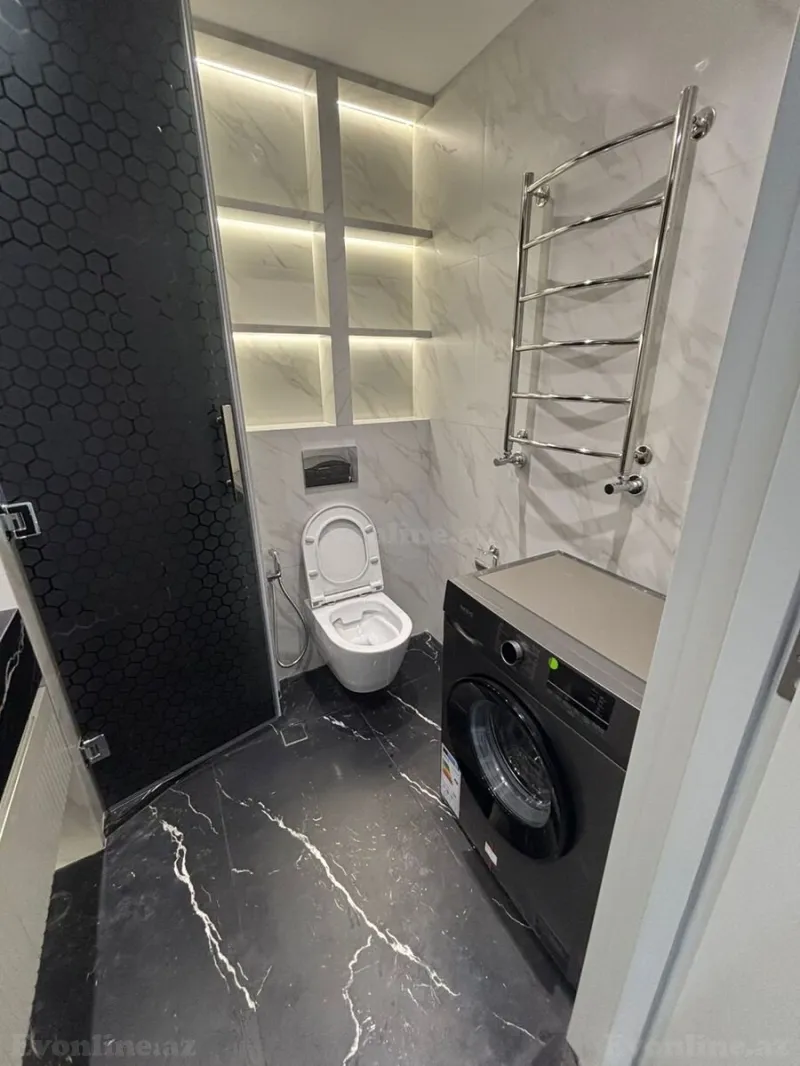 Kirayə verilir 3 otaqlı Mənzil Yeni tikili 82 m² Nizami r. - şəkil 13