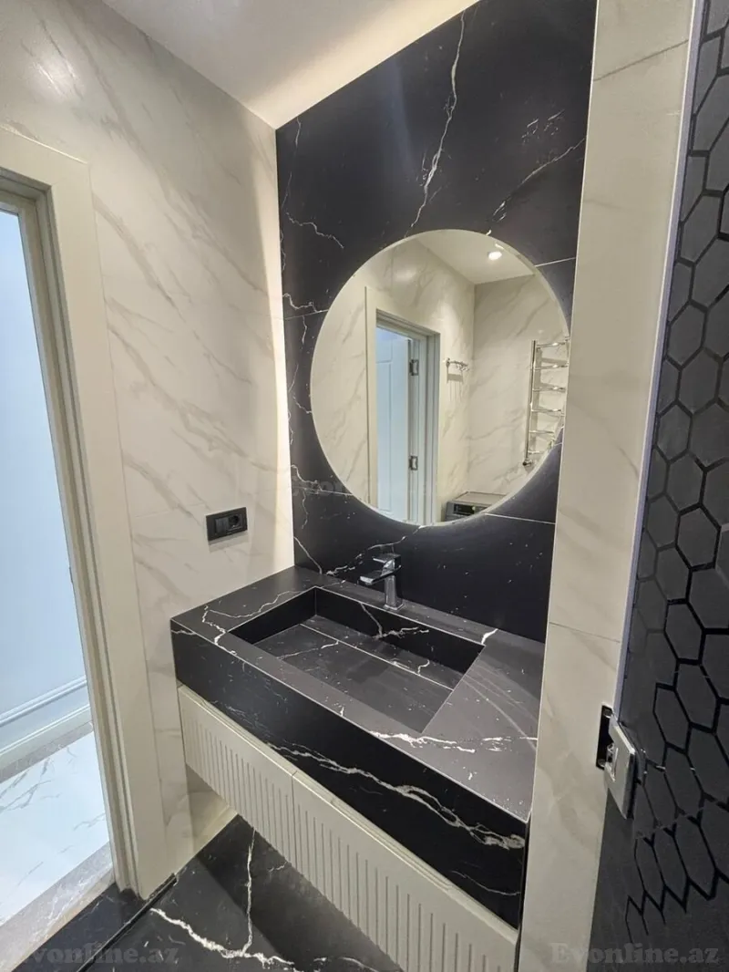 Kirayə verilir 3 otaqlı Mənzil Yeni tikili 82 m² Nizami r. - şəkil 15