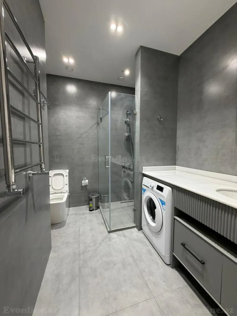 Kirayə verilir 3 otaqlı Mənzil Yeni tikili 100 m² Gənclik m. - şəkil 15