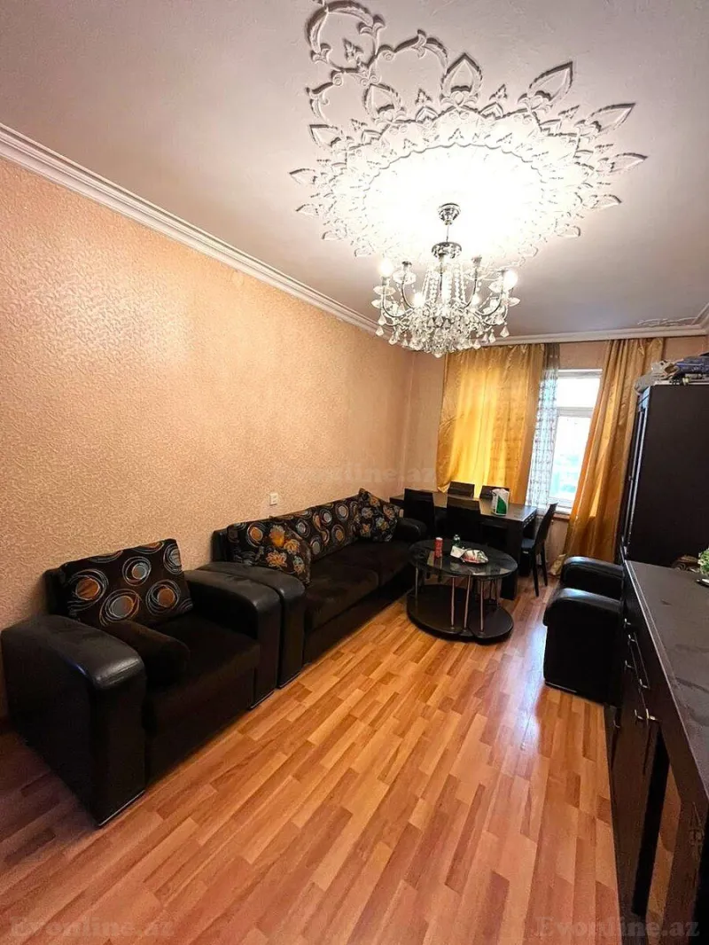 Satılır 3 otaqlı Mənzil Köhnə tikili 70 m² Elmlər Akademiyası m. - şəkil 3