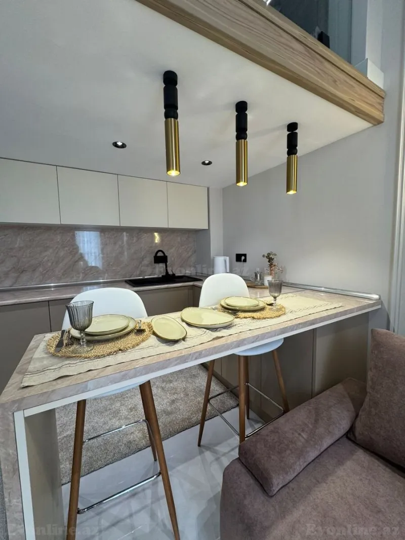 Kirayə verilir 2 otaqlı Mənzil Yeni tikili 72 m² Xətai r. - şəkil 3