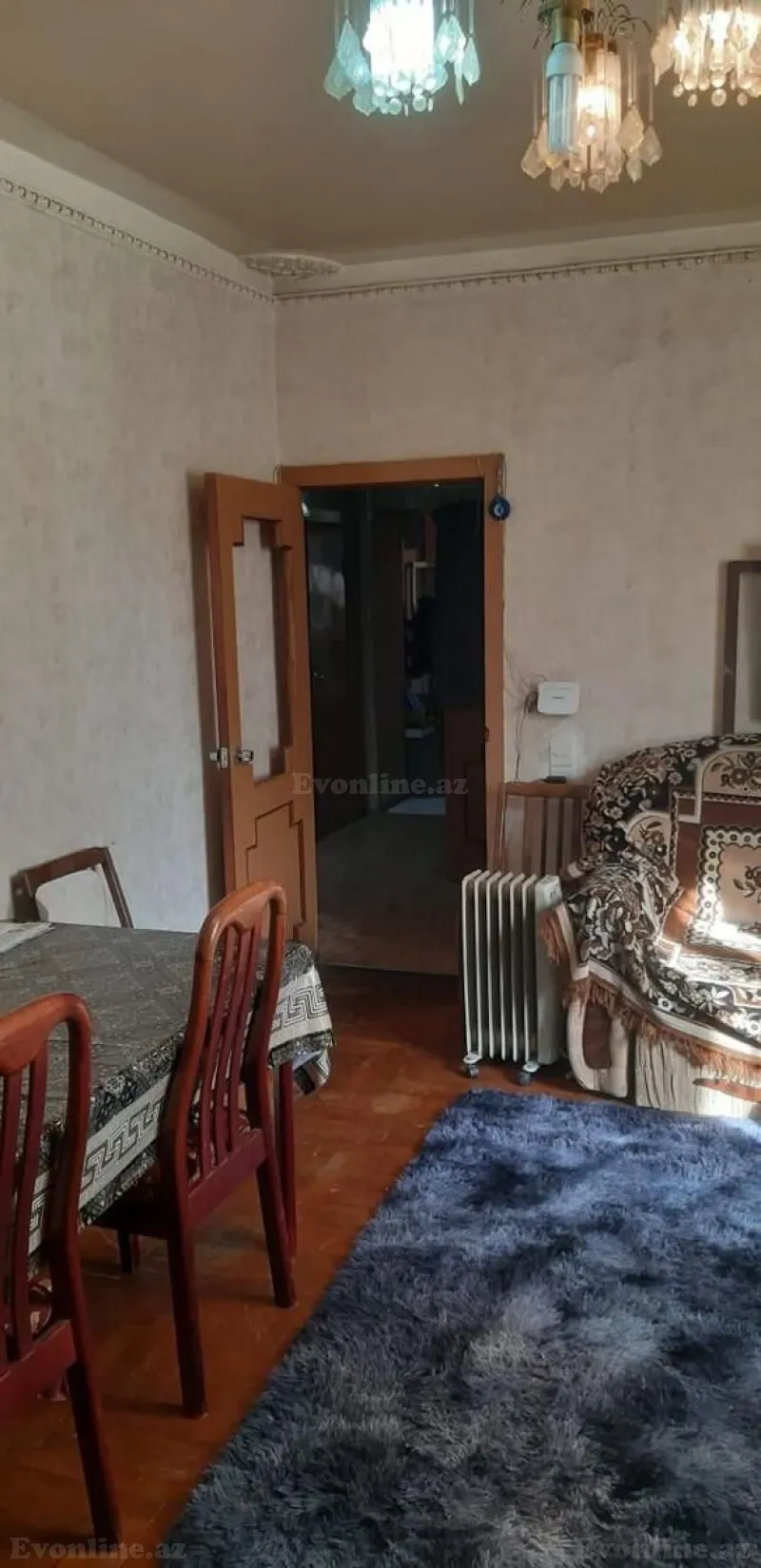 Satılır 3 otaqlı Mənzil Köhnə tikili 60 m² Gənclik m. - şəkil 4