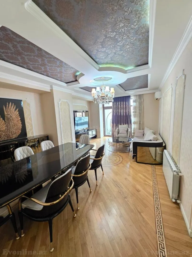 Kirayə verilir 3 otaqlı Mənzil Yeni tikili 144 m² 8 Noyabr m. - şəkil 3