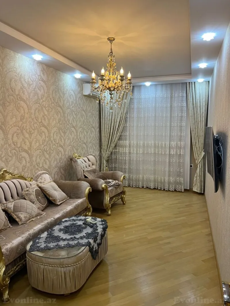 Kirayə verilir 2 otaqlı Mənzil Yeni tikili 52 m² Yasamal