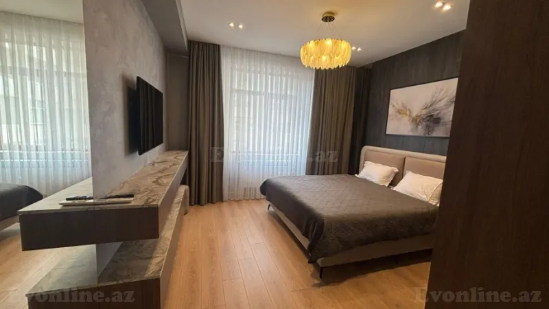 Kirayə verilir 3 otaqlı Mənzil Yeni tikili 110 m² Gənclik m. - şəkil 4