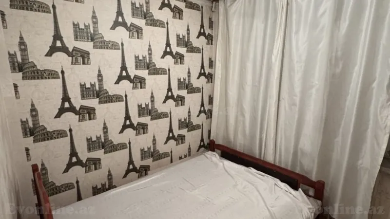 Kirayə verilir 2 otaqlı Mənzil Köhnə tikili 40 m² Neftçilər m. - şəkil 3
