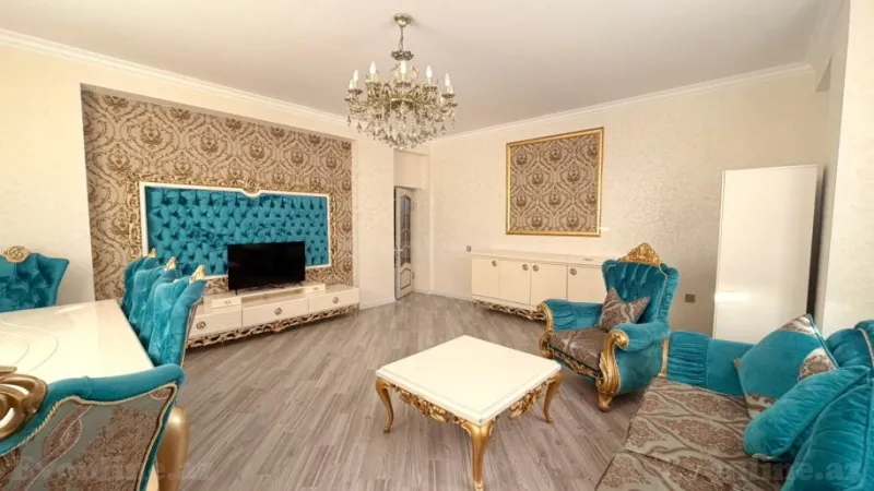 Kirayə verilir 3 otaqlı Mənzil Yeni tikili 142 m² 8 Noyabr m. - şəkil 2