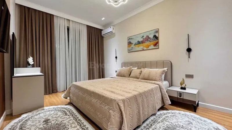 Kirayə verilir 2 otaqlı Mənzil Yeni tikili 70 m² Nərimanov r. - şəkil 3