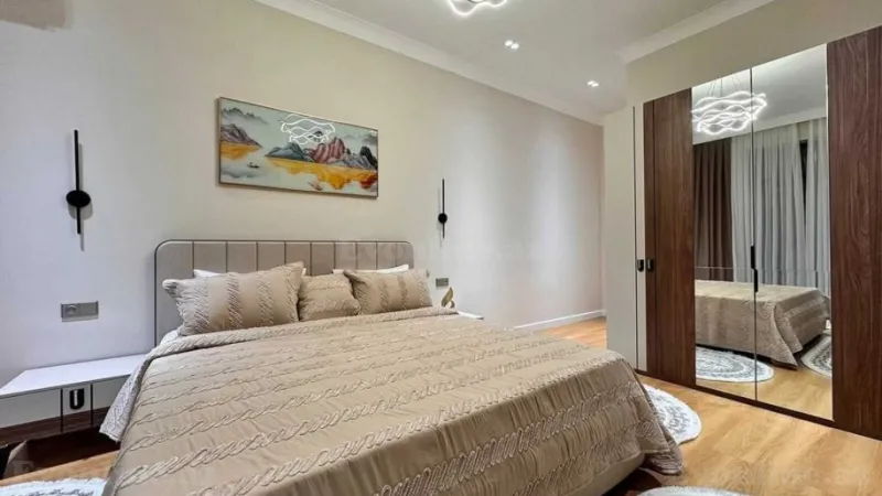 Kirayə verilir 2 otaqlı Mənzil Yeni tikili 70 m² Nərimanov r. - şəkil 4