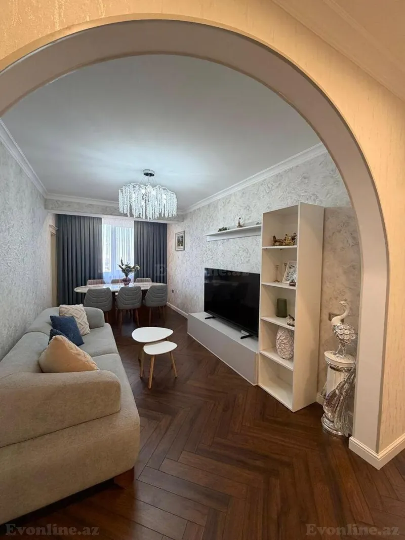 Satılır 2 otaqlı Mənzil Yeni tikili 73 m² Elmlər Akademiyası m. - şəkil 2