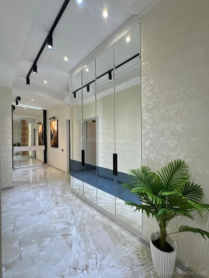 Satılır 2 otaqlı Mənzil Yeni tikili 85 m² Qara Qarayev m. - şəkil 2