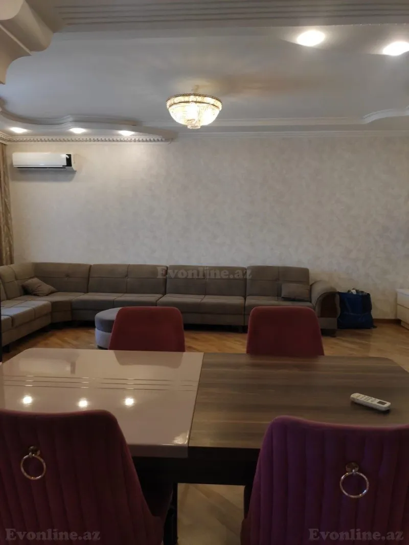 3 otaqlı Mənzil 115 m² Nizami m. Satılır