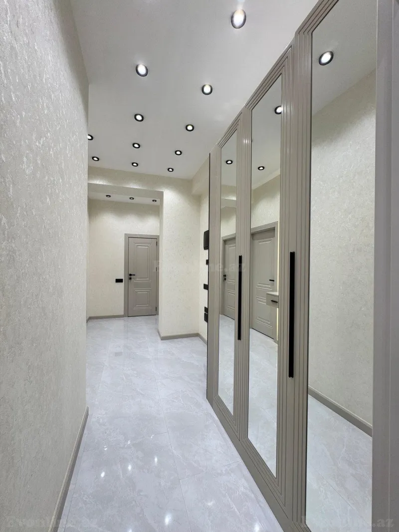 Satılır 3 otaqlı Mənzil Yeni tikili 90 m² Həzi Aslanov m. - şəkil 4