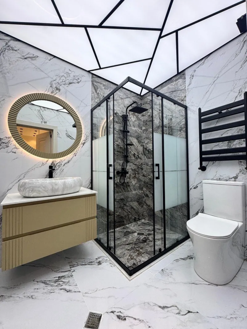 Satılır 3 otaqlı Mənzil Yeni tikili 90 m² Həzi Aslanov m. - şəkil 5