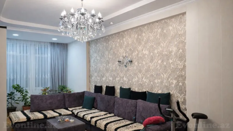 Satılır 3 otaqlı Mənzil Yeni tikili 96 m² Nərimanov r. - şəkil 2