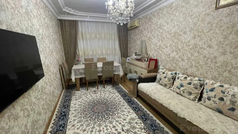 2 otaqlı Mənzil 65 m² 9-cu mikrorayon Satılır